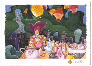 Michelle St Laurent-Tea with Alice - From Alice in Wonderland