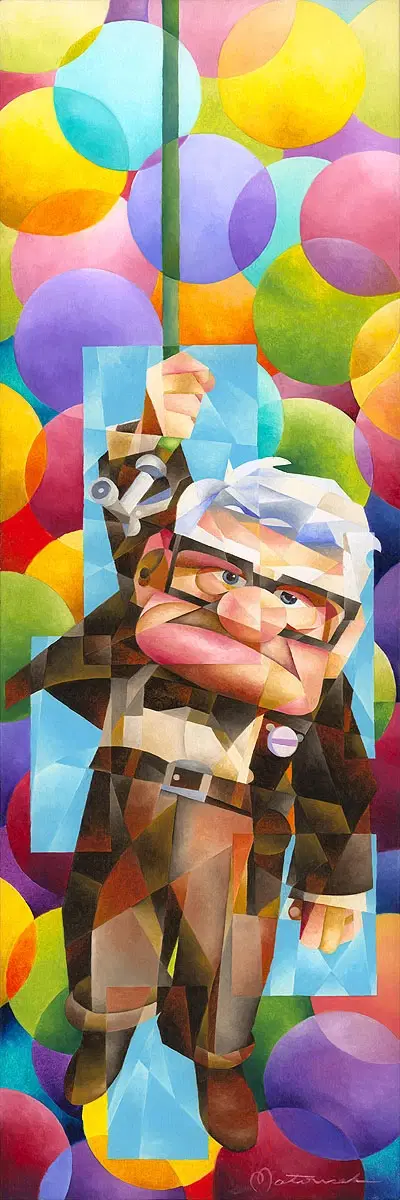 Tom Matousek - Up Goes Carl Gallery Wrapped