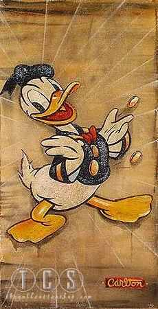 Vintage Donald Original Donald Duck by Trevor Carlton