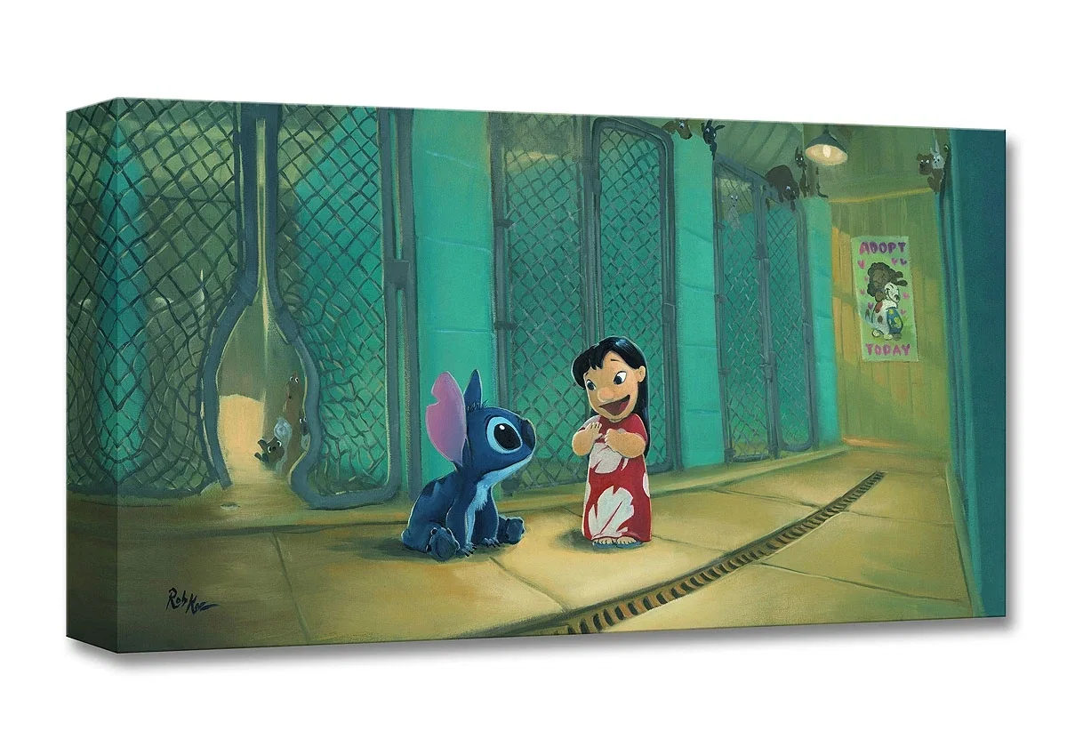 Welcome to the Family by Rob Kaz — Gallery Wrapped Giclee On Canvas