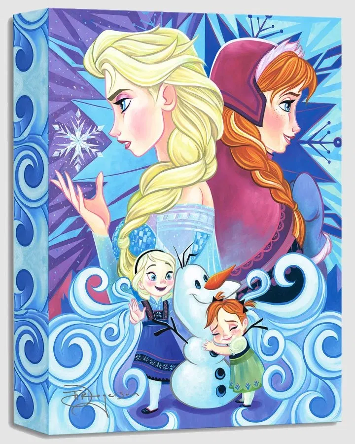 We Only Have Each Other From The Movie Frozen by Tim Rogerson — Gallery Wrapped Giclee On Canvas
