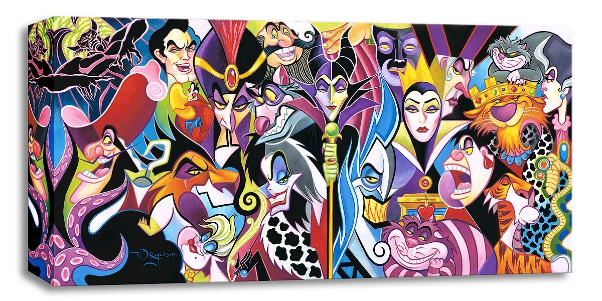 All Their Wicked Ways by Tim Rogerson — Gallery Wrapped Giclee On Canvas