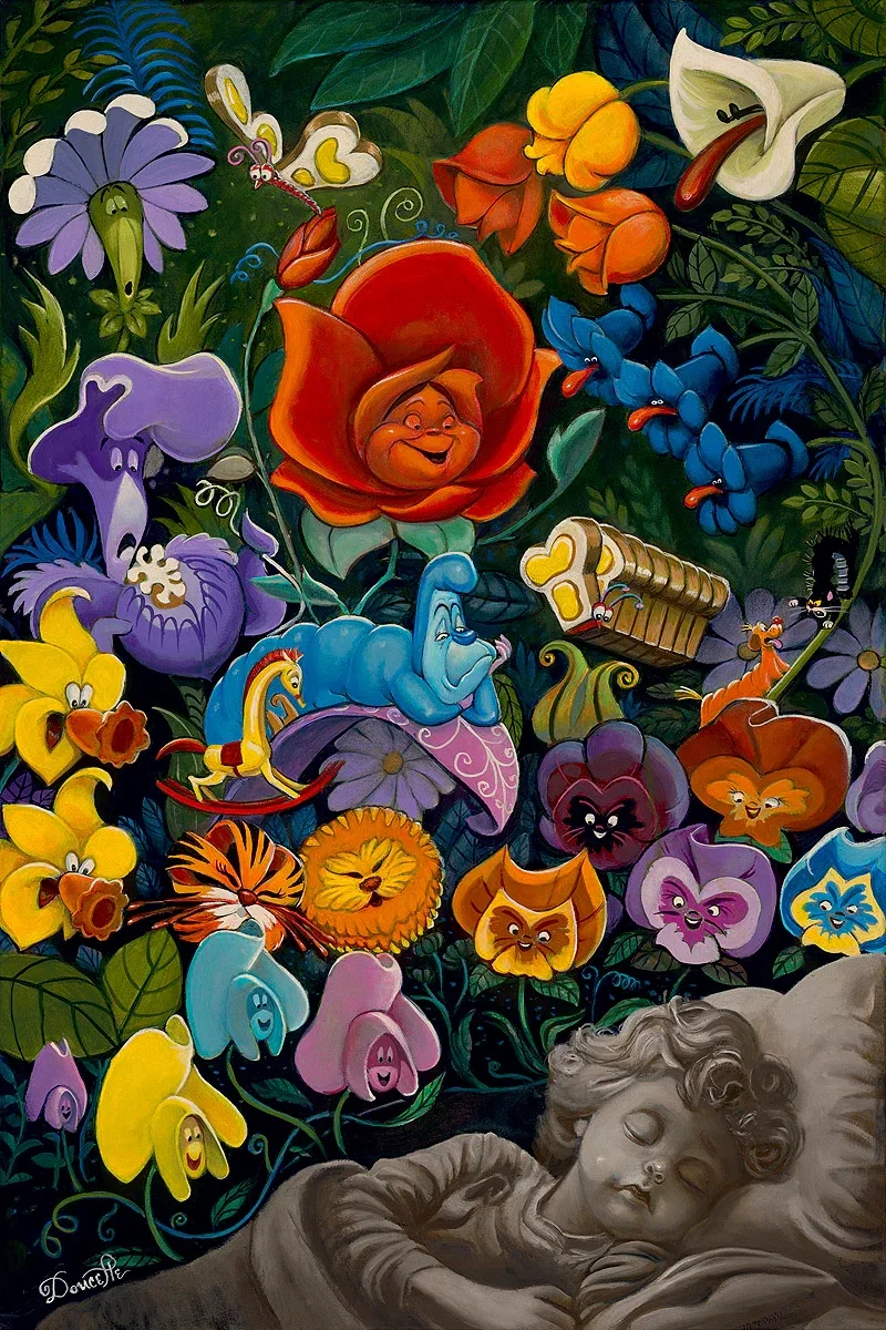 Wonderland Dreams by Bob Doucette — Hand-Embellished Giclee on Canvas