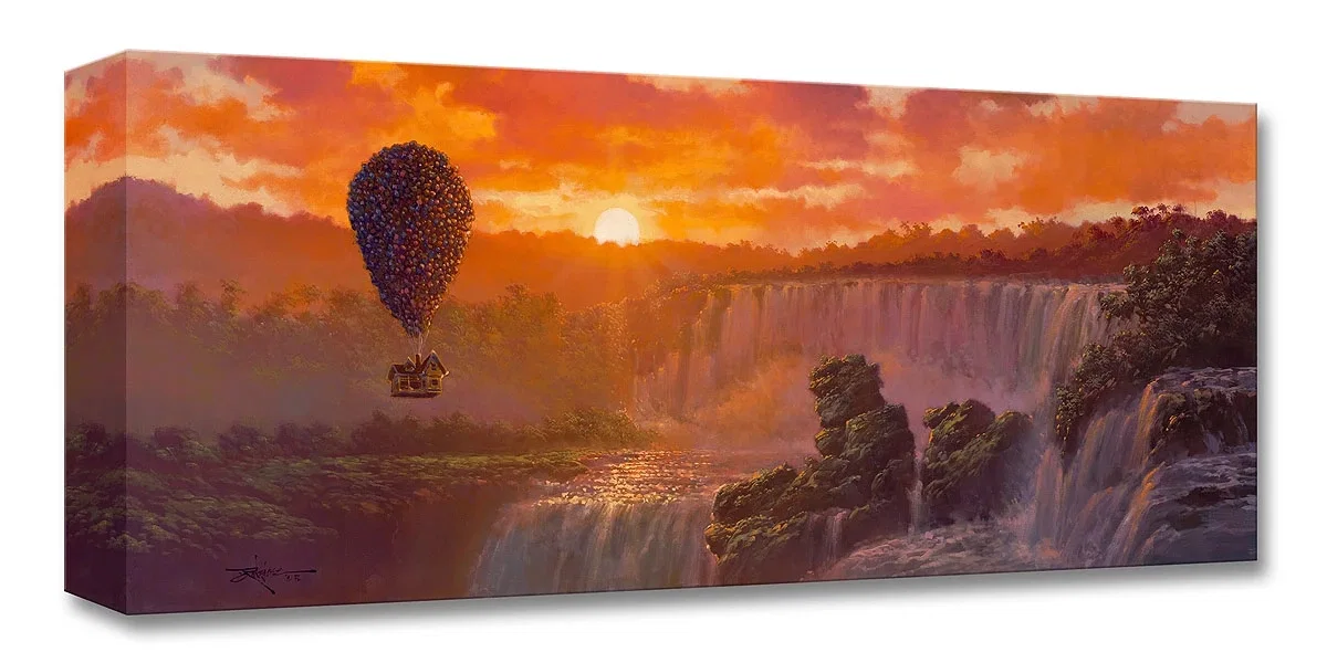 A World of Adventure by Rodel Gonzalez — Gallery Wrapped Giclee On Canvas