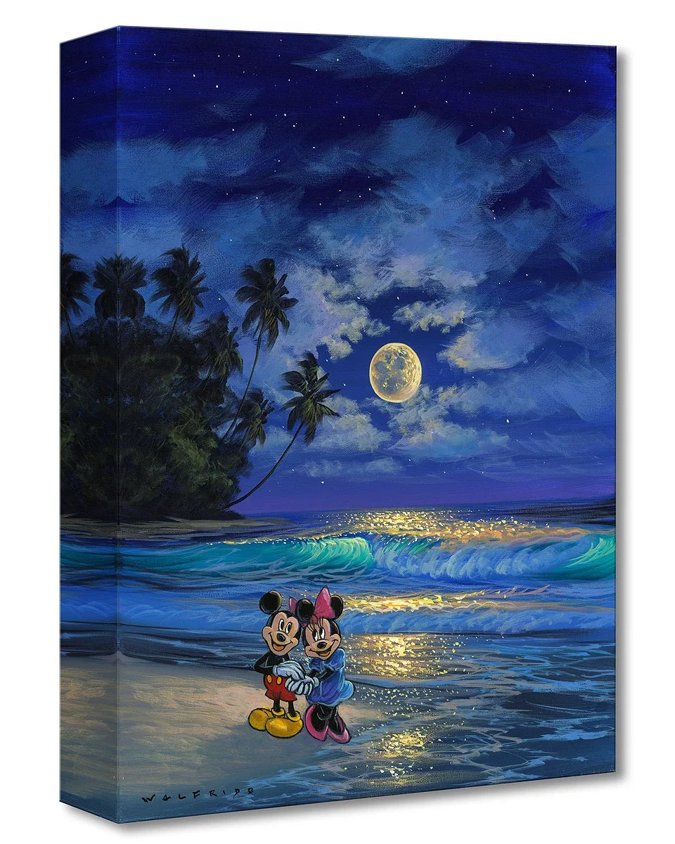Romance Under the Moonlight by Walfrido Garcia — Gallery Wrapped Giclee On Canvas