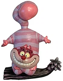 Alice In Wonderland Cheshire Cat Twas Brillig by WDCC Disney Classics — Porcelain Figurine