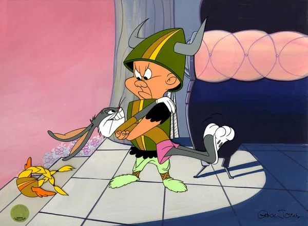 Herr Loves Me, Hare Loves Me Not! by Chuck Jones — Sericel