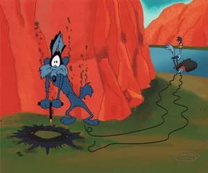 Fast and Furryous by Chuck Jones — Sericel