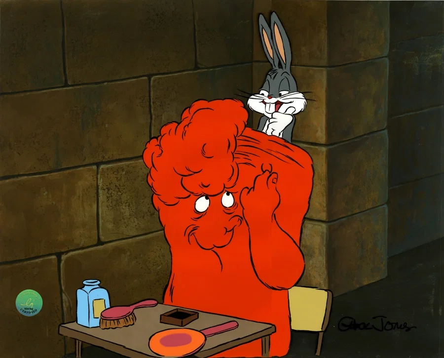 Monster Pin-Up by Chuck Jones — Sericel