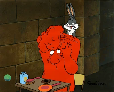 Monster Pin-Up by Chuck Jones