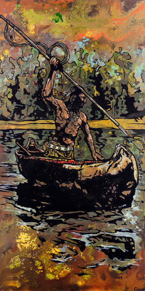 Spear Fishing by Cody Kuehl by Cody Kuehl