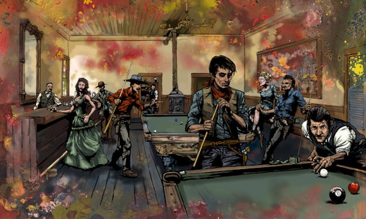 Pool Hall by Cody Kuehl by Cody Kuehl