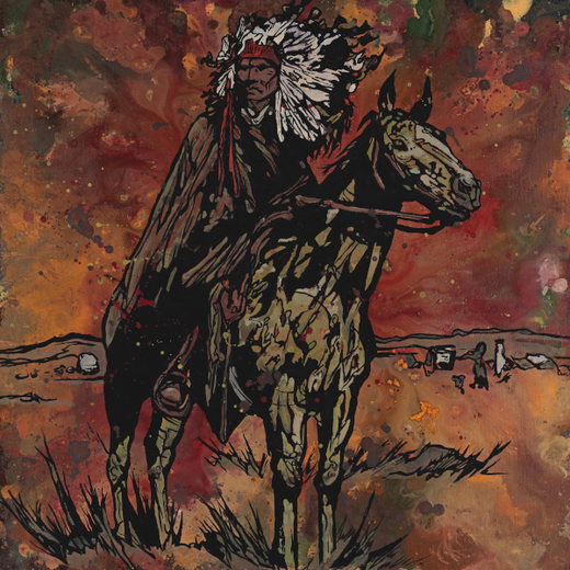 Sioux Rider by Cody Kuehl by Cody Kuehl