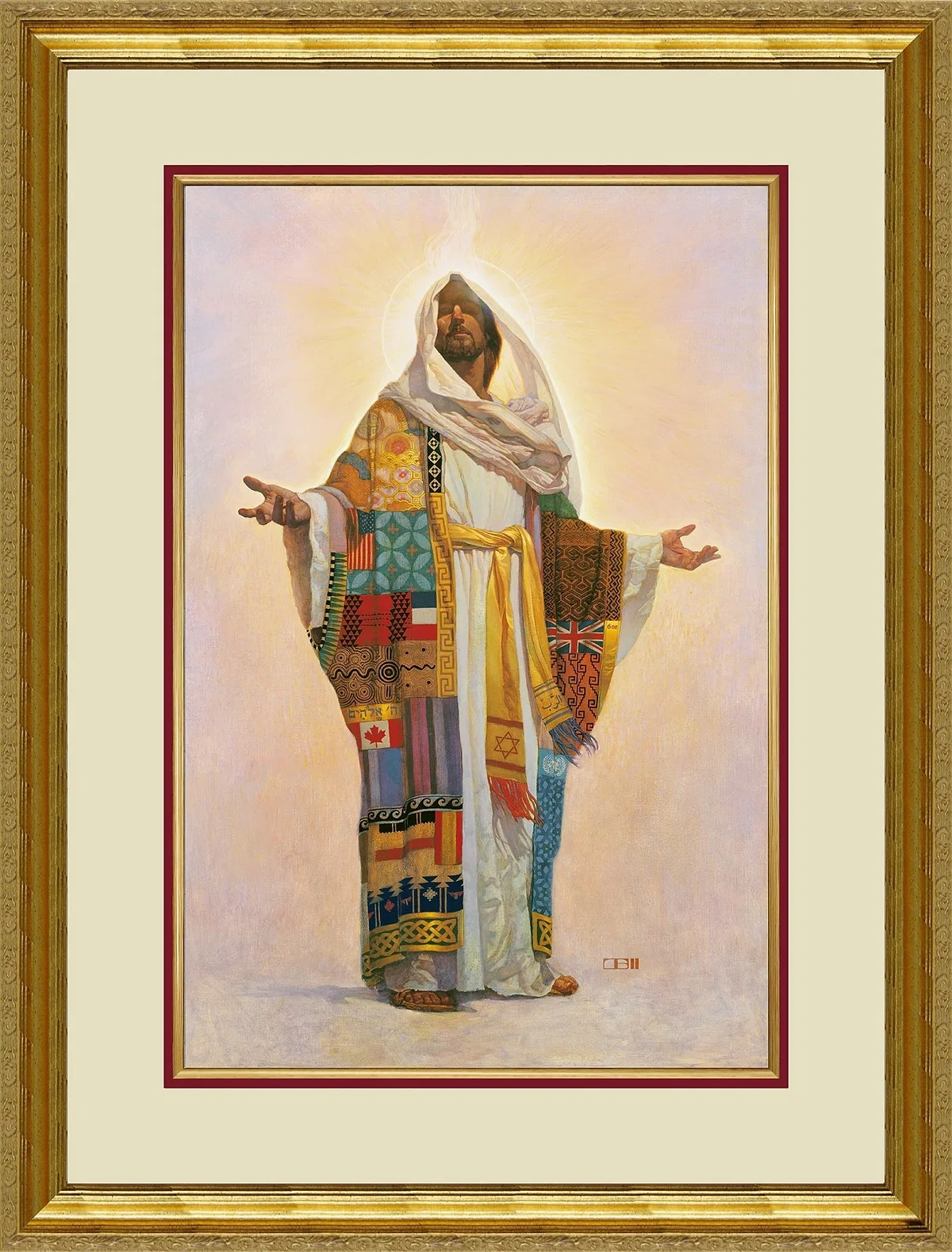 Coat Of Many Colors Limited Edition Framed by Master Peace Collection