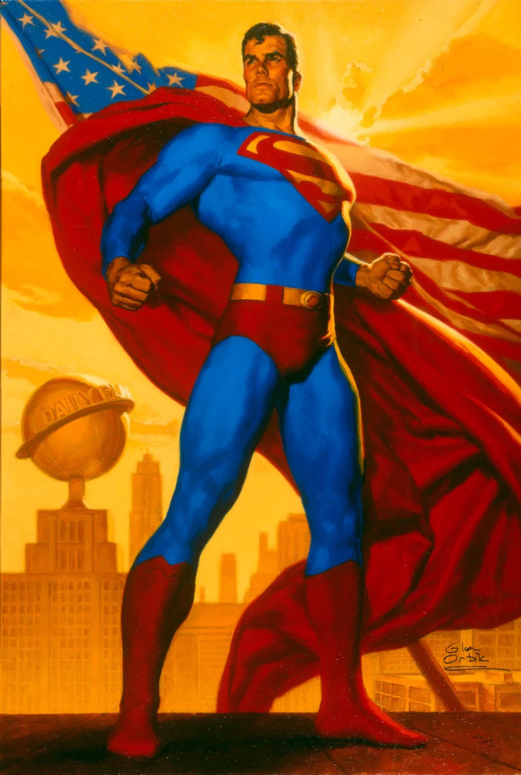 Truth, Justice And The American Way by Glen Orbik — Giclee On Paper