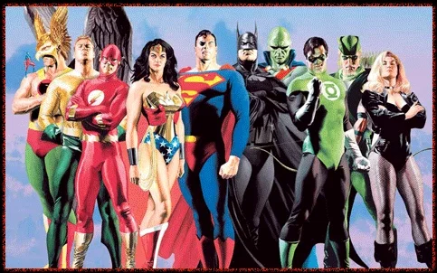 JLA Secret Origins by Alex Ross — Giclee On Canvas