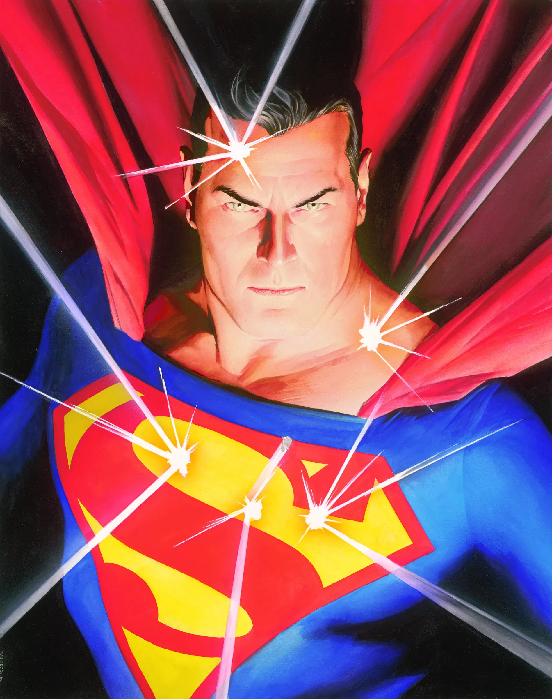 Superman Mythology by Alex Ross — Giclee On Canvas