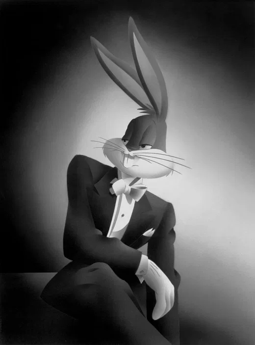 Portrait Series: Bugs Bunny by Alan Bodner and Harry Sabin