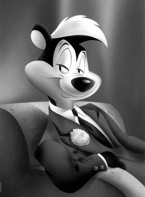 Alan Bodner and Harry Sabin-Portrait Series Pepe Le Pew