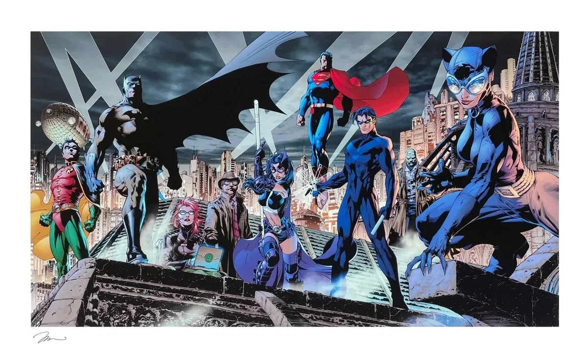 Heroes by Jim Lee — Giclee On Canvas