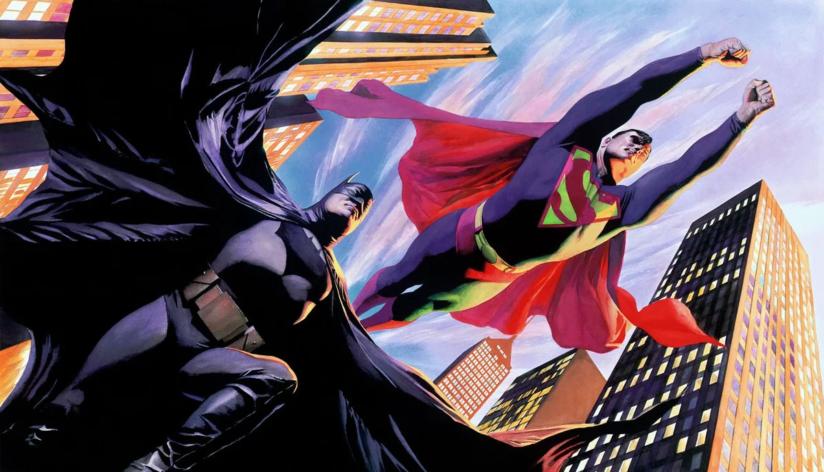 World's Finest by Alex Ross — Giclee On Canvas