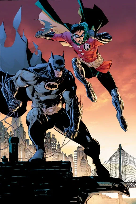 Gotham's Crusaders by Jim Lee — Giclee On Canvas