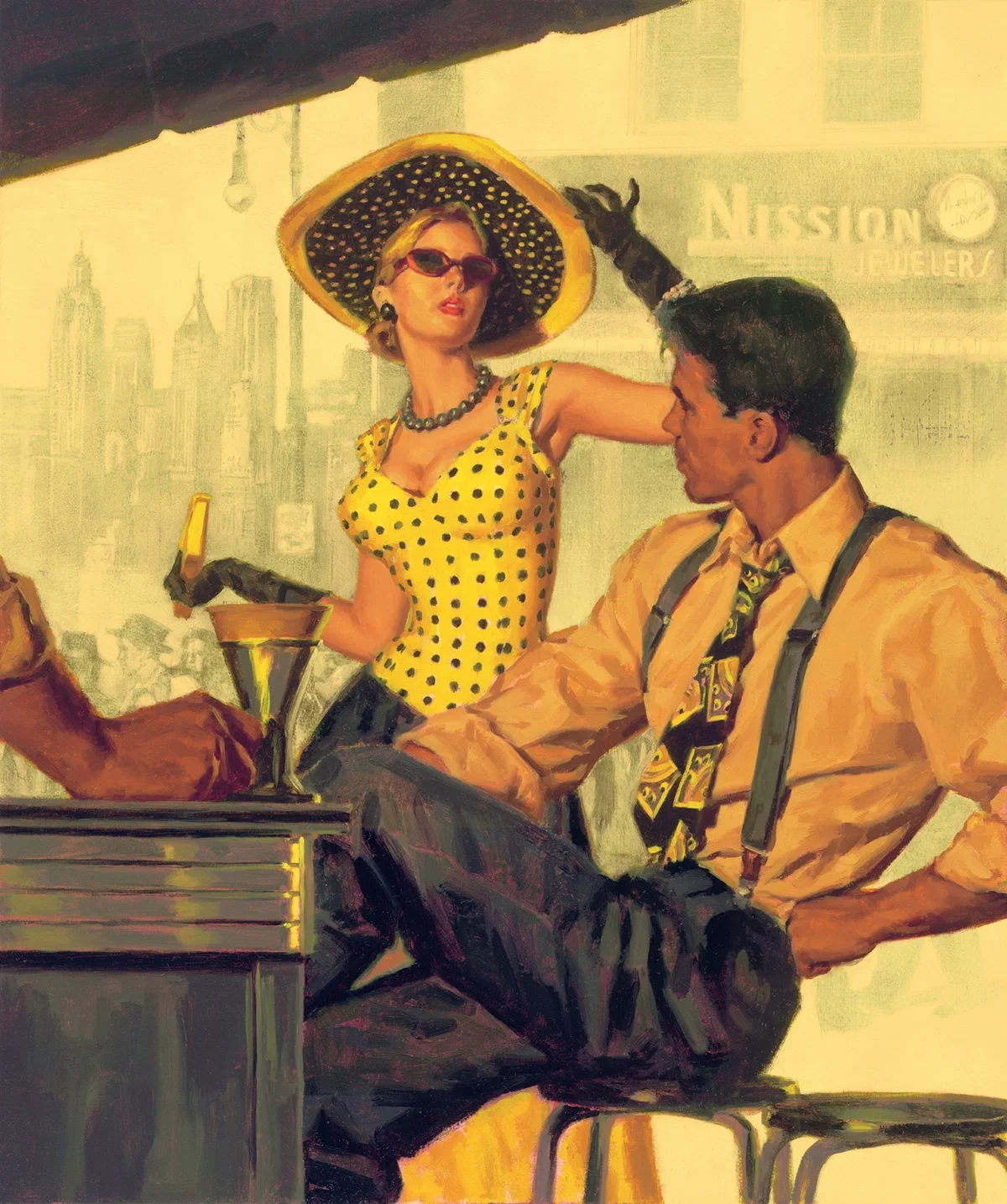 Manhattan Heat by Glen Orbik — Giclee On Paper