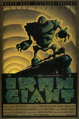 The Iron Giant by Mark Whiting — Giclee On Canvas