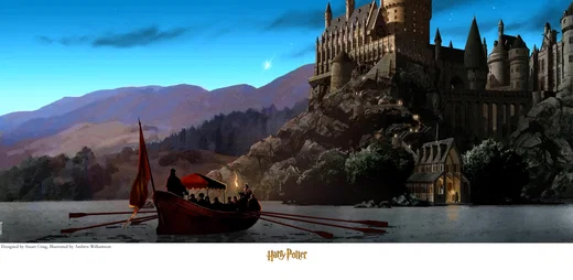 Journey to Hogwarts by Stuart Craig