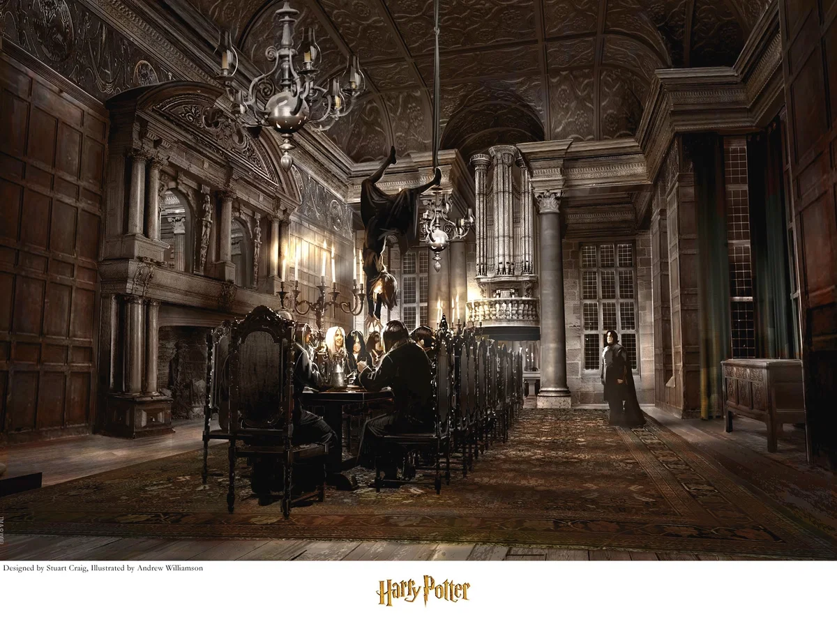 Malfoy Manor by Stuart Craig — Giclee On Paper