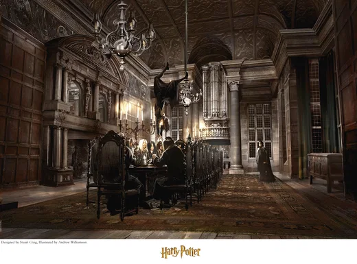Malfoy Manor by Stuart Craig