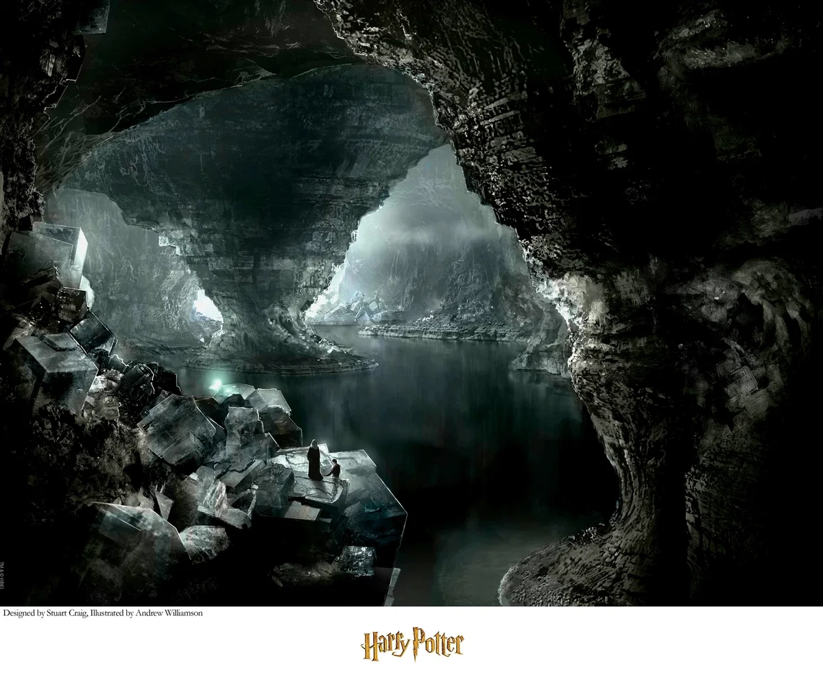 The Cave by Stuart Craig — Giclee On Paper