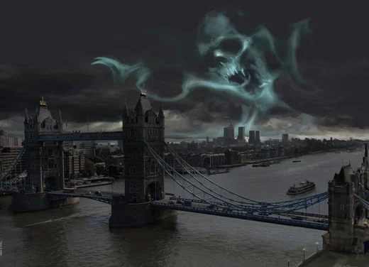 Dark Mark Over London by Stuart Craig