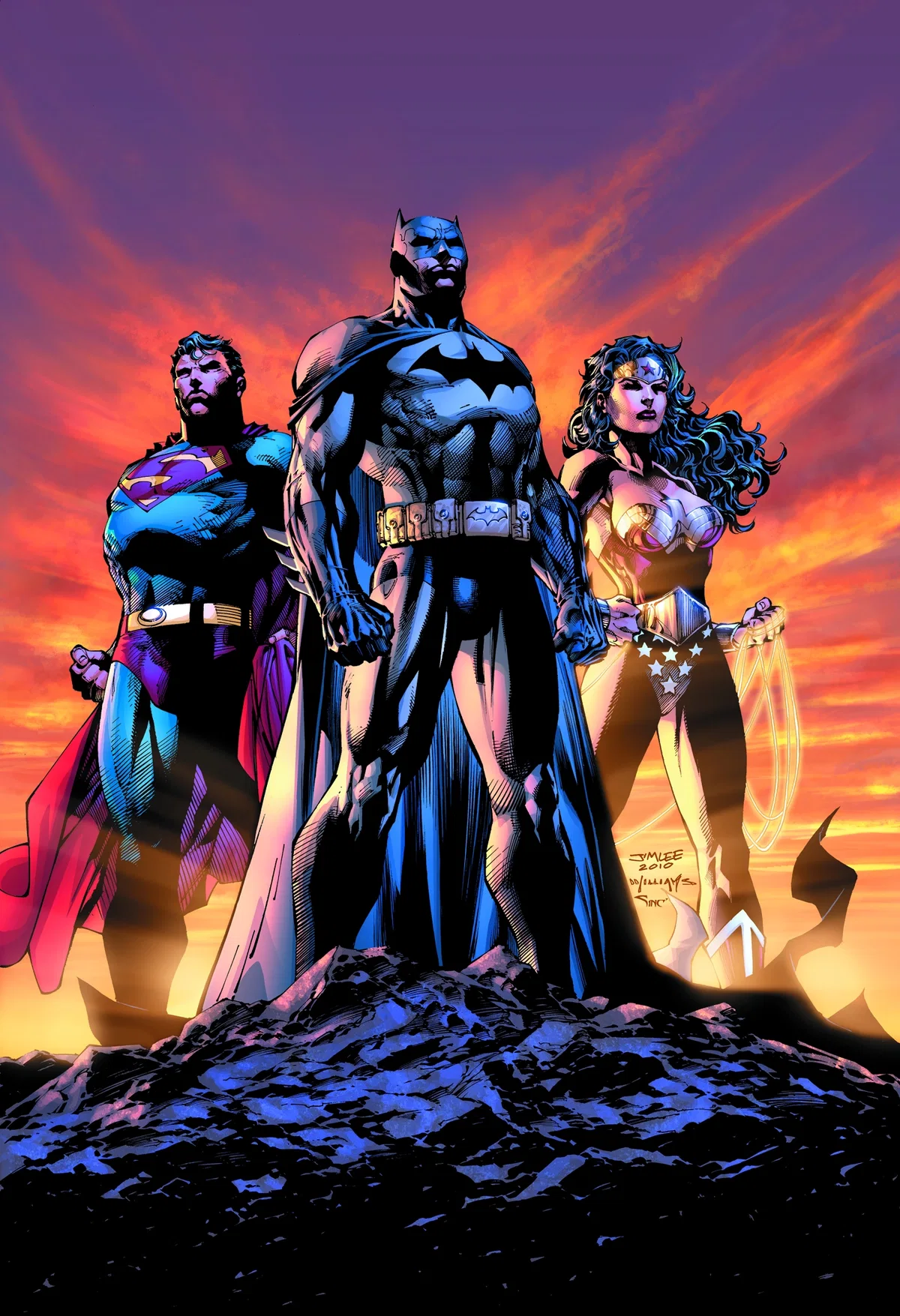 Icons by Jim Lee — Giclee On Canvas
