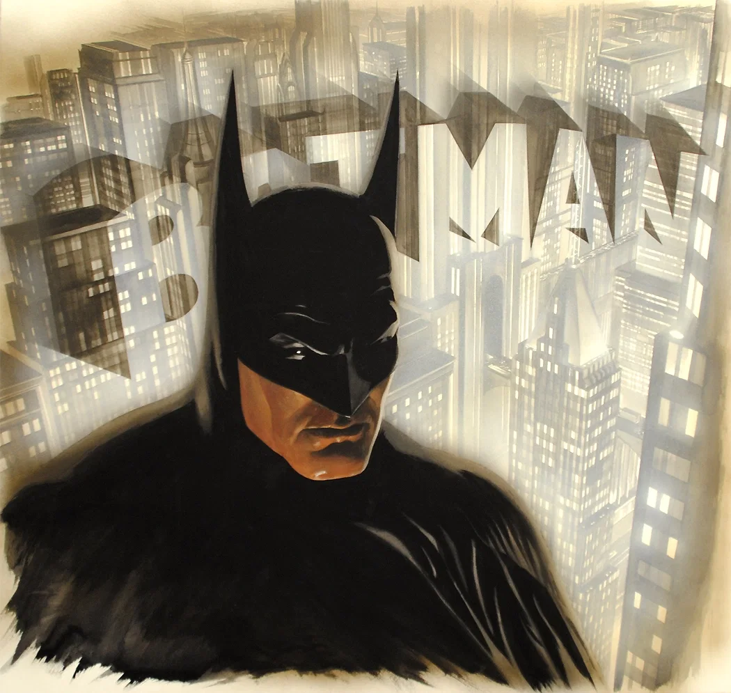 Batman the Legend by Alex Ross — Giclee On Paper