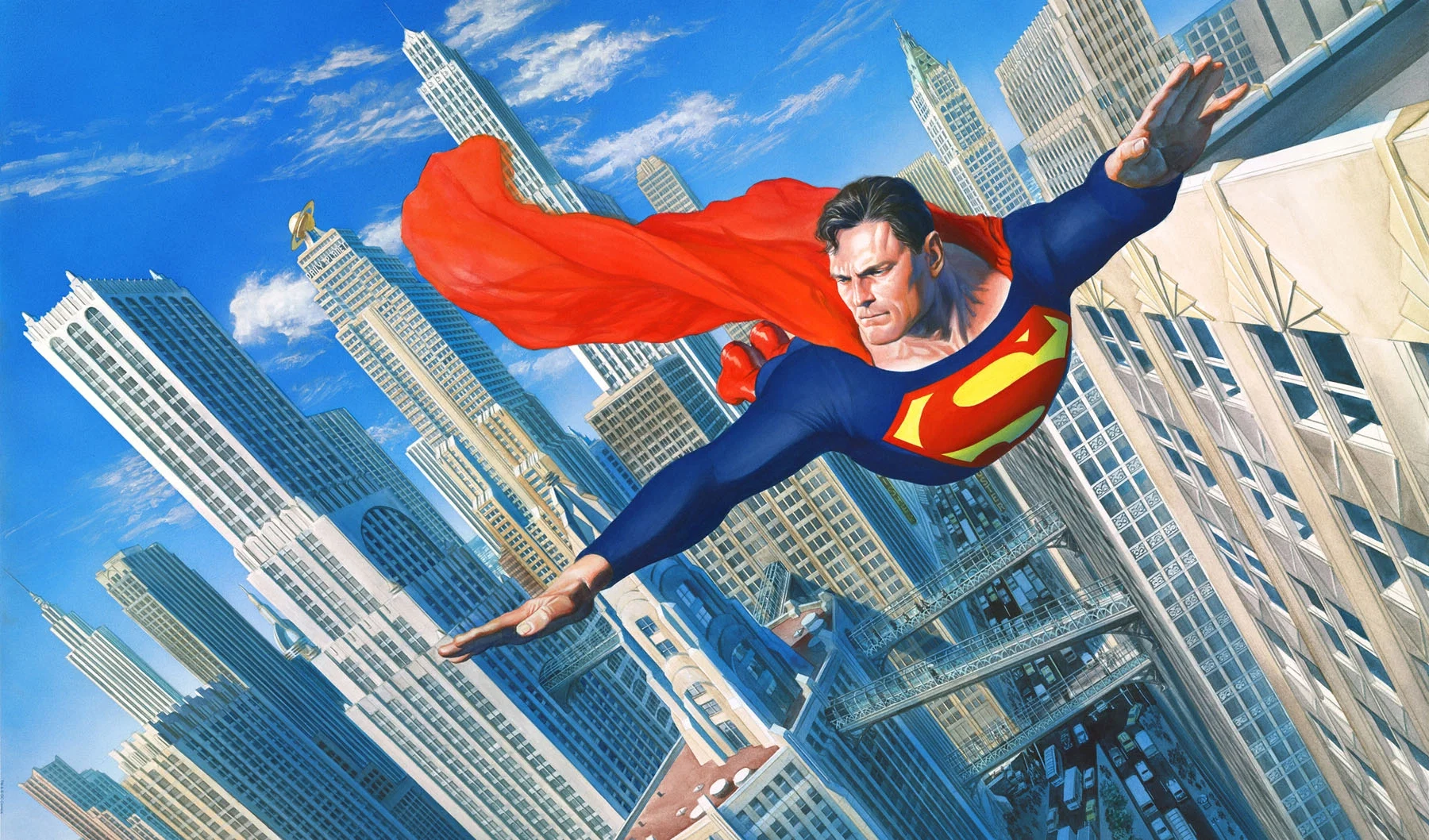 Look Up in the Sky by Alex Ross — Giclee On Paper