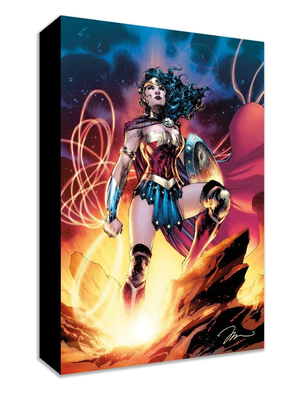 Wonder Woman by Jim Lee — Gallery Wrapped Giclee On Canvas