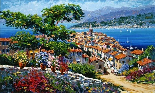 Rue de la Mer Paper by Kerry Hallam