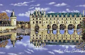 Liudmila Kondakova - Chenonceaux on Koji Paper
