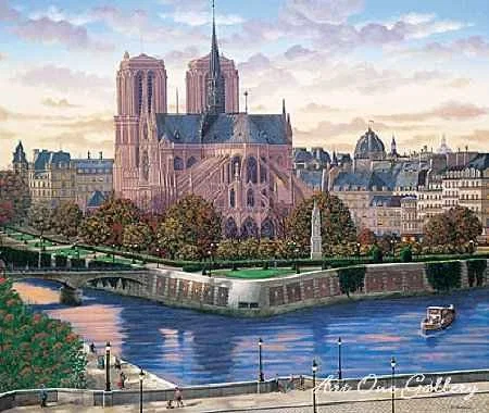 Ile de la Cite by Liudmila Kondakova