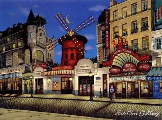 Moulin Rouge by Liudmila Kondakova