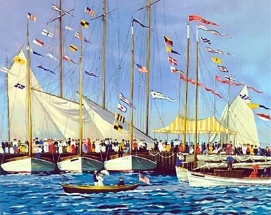 Regatta Day by Sally Caldwell Fisher
