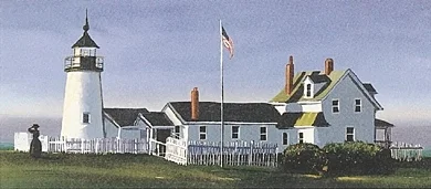 Pemaquid Light by Sally Caldwell Fisher