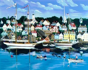 Sally Caldwell Fisher - Swans Harbor