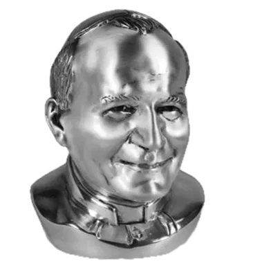 Dargenta - Jean Paul II Statue in Silver