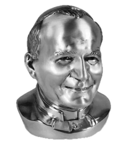 Dargenta - Jean Paul II Statue in Silver