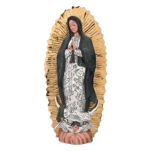Dargenta - Silver Virgin of Guadalupe Gold Solar Rays