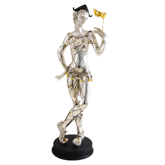Dargenta - Silver Columbine Woman Statue