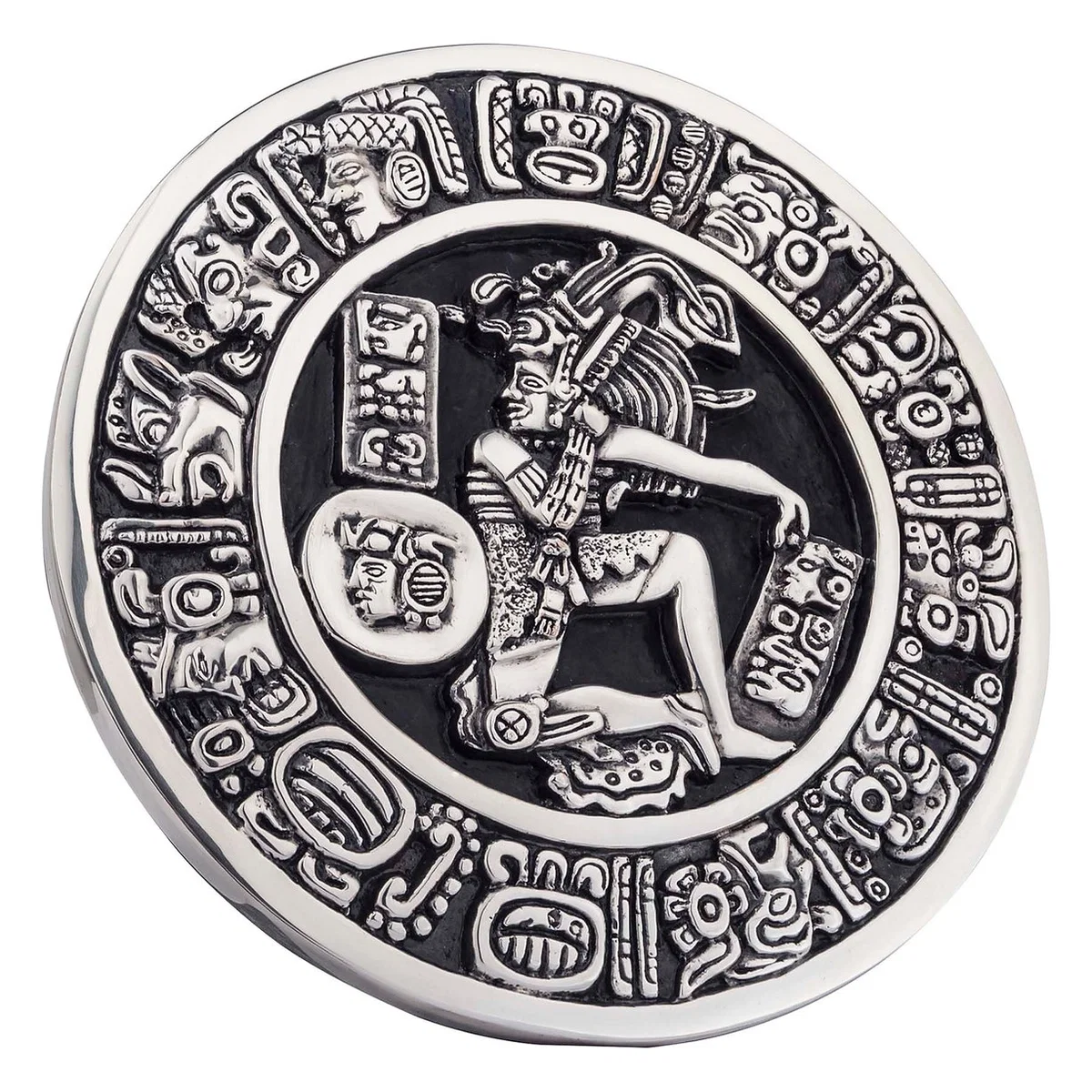 Maya Ballcourt marker from Chinkultic Replica by Dargenta