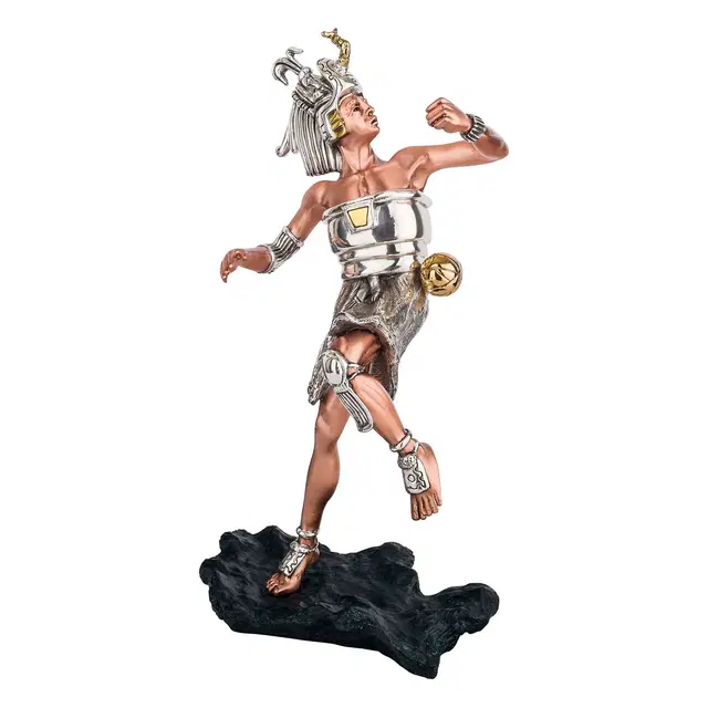 Dargenta - Aztec Ball Player Statue